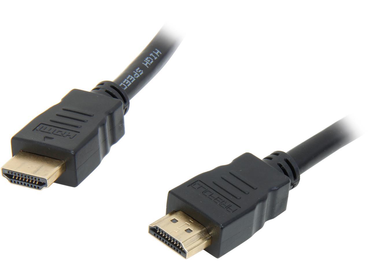 Nippon Labs HDMI-FF-1.5BK 1.5 ft. HDMI 2.0 Male to Male 28AWG Cable ...