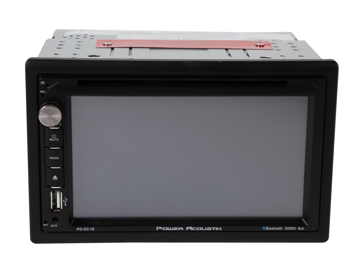 Power Acoustik PD651B 6.5" Touchscreen Bluetooth receiver