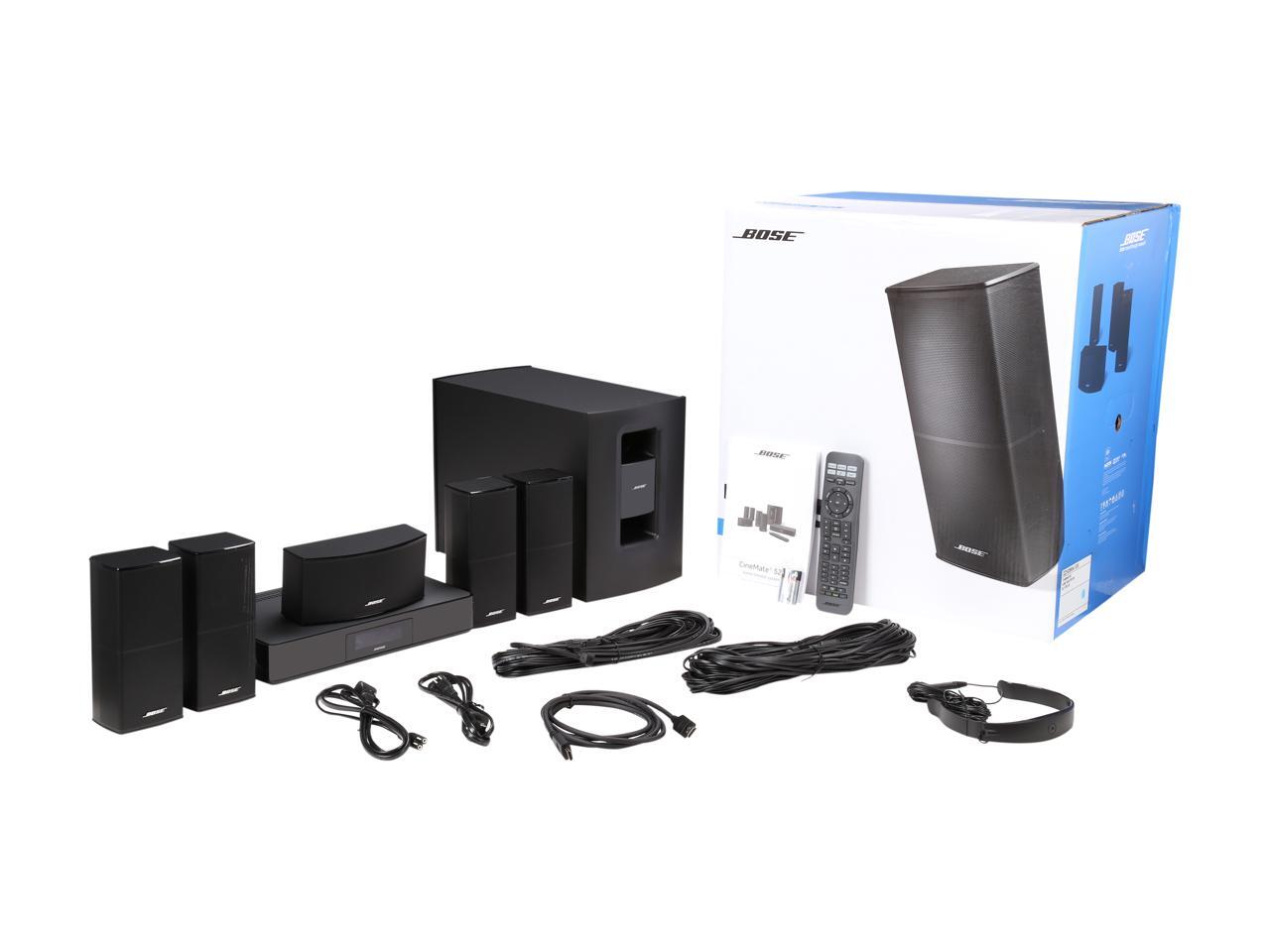 Bose Cinemate 520 5.1 Home Cinema System With 4k Bose CineMate 520 Home Theater System - Newegg.com
