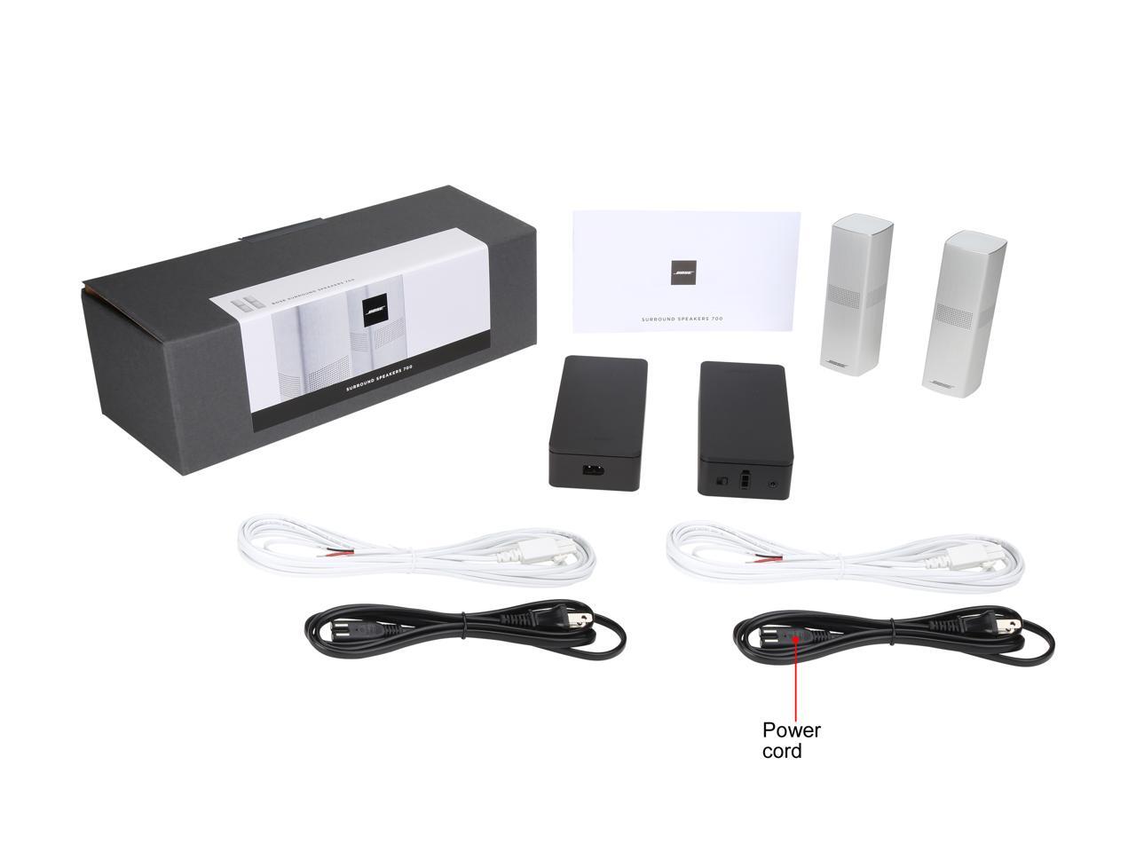Bose® 8344021200 Surround Speakers 700 White