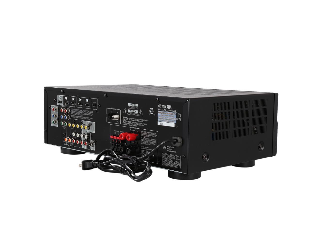 Refurbished YAMAHA HTR3067 AV receiver 5.1ch / 4K Ultra HD