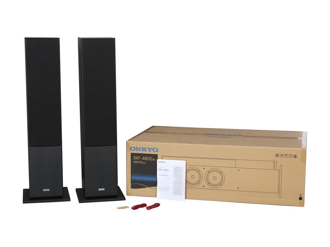 ONKYO SKF4800 2Way Bass Reflex Floorstanding Speakers Pair