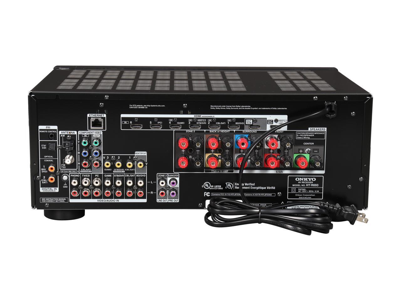 ONKYO HTS7700 Network A/V Receiver/Speaker Package