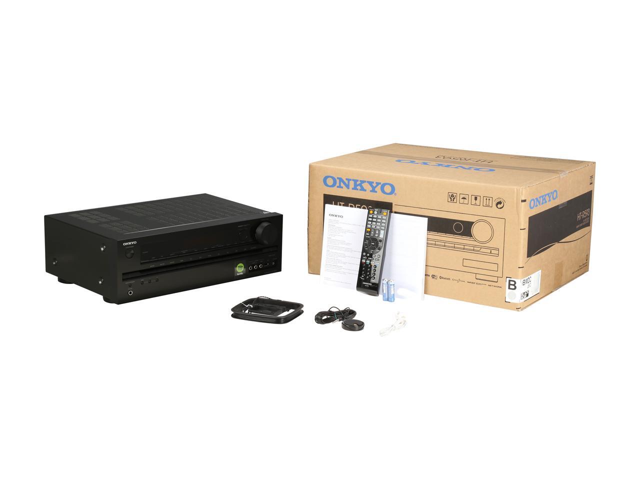 Onkyo HTR593 5.2channel home theater receiver with WiFi and