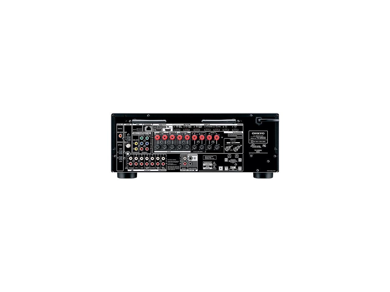 Onkyo TXNR656 7.2Channel Network A/V Receiver, Black