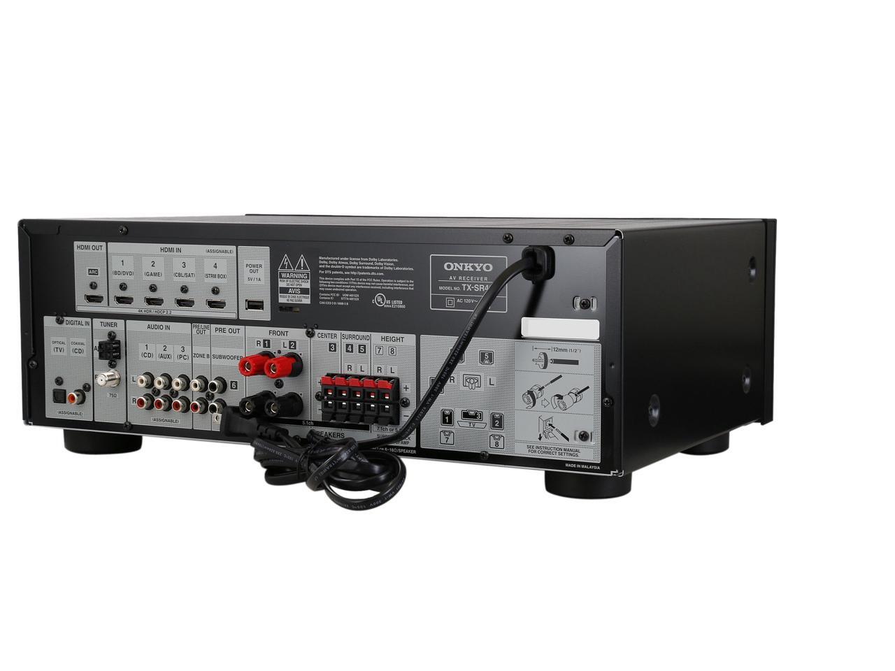 Onkyo TXSR494 7.2Channel A/V Receiver