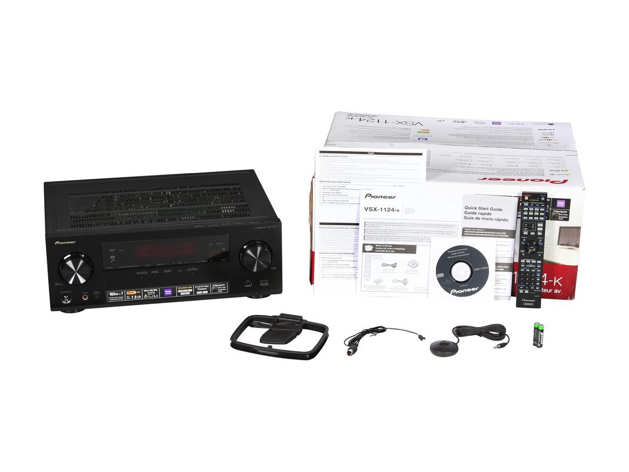 Pioneer VSX1124K 7.2Channel Receiver