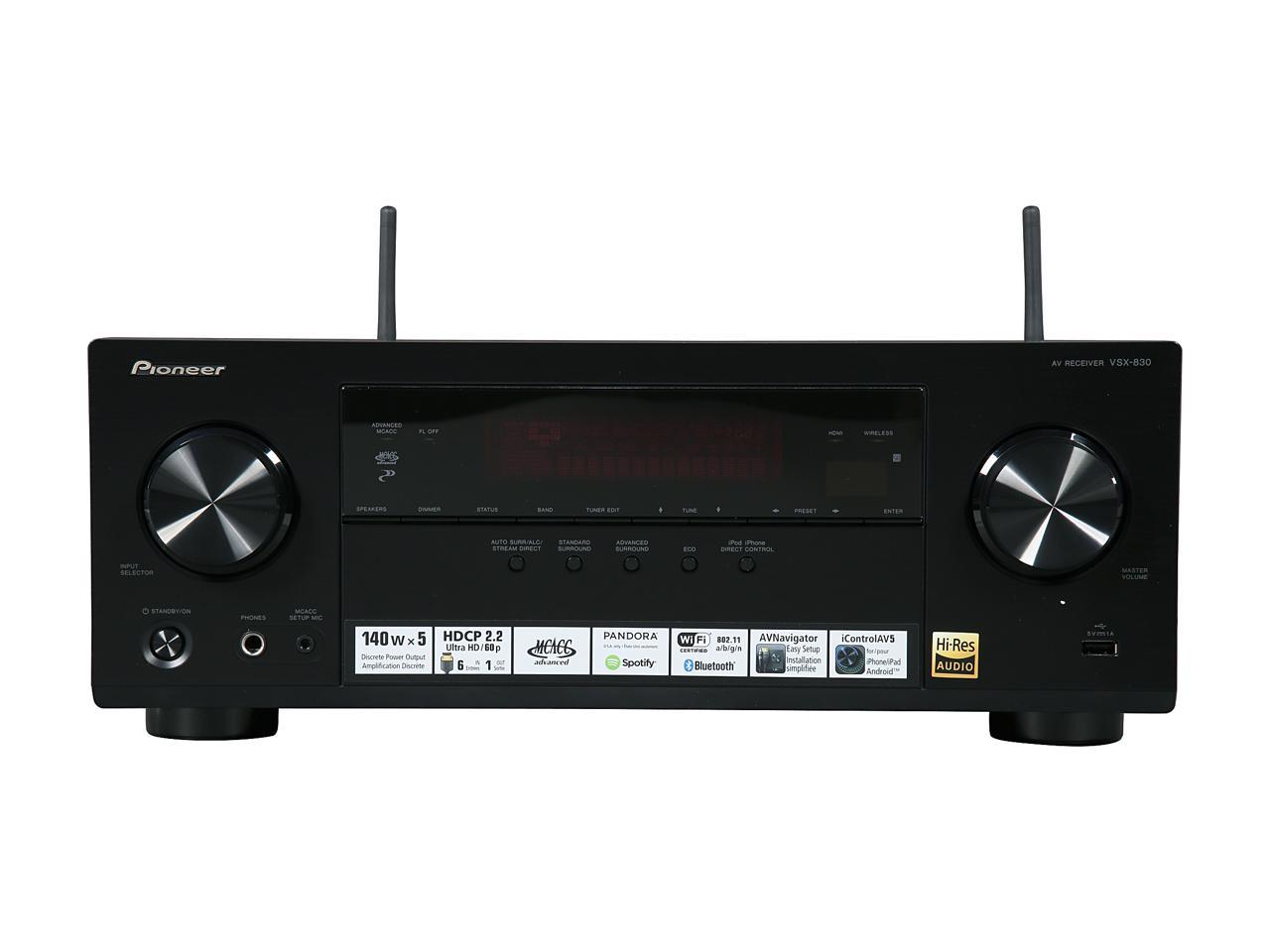 Refurbished Pioneer VSX830K 5.2Channel Receiver