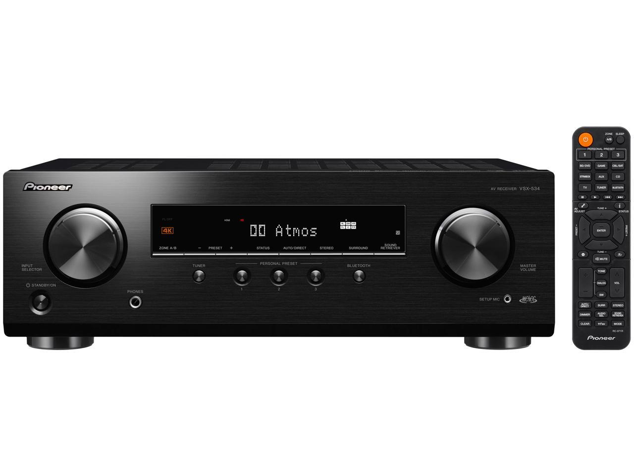 Pioneer VSX-534 5.2-Channel Receiver - Newegg.com