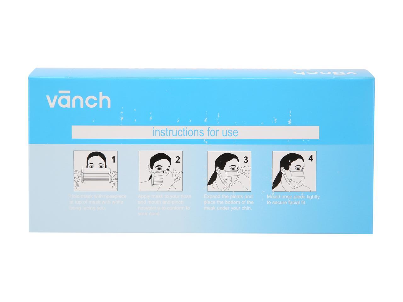 Vanch Disposable Face Mask 50 pcs