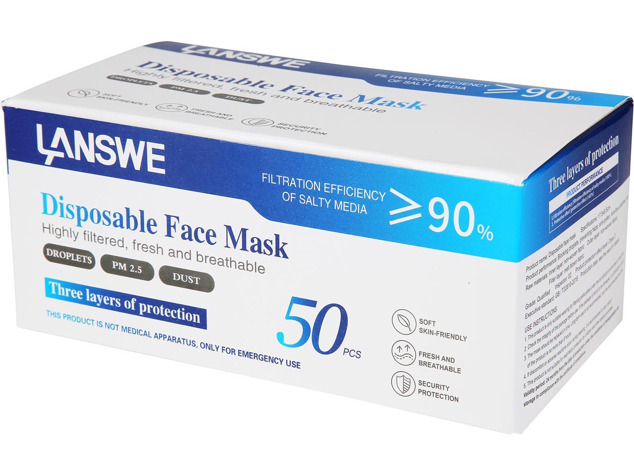 5 layer mask n95