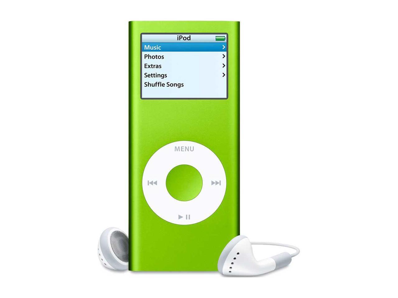 Apple iPod nano (2nd Gen) 1.5" Green 4GB MP3 Player MA487LL/A