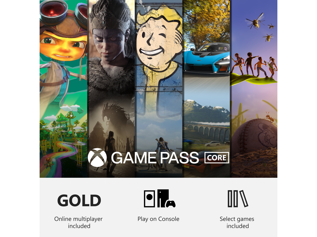 Xbox 12 month game pass core us registered account only email