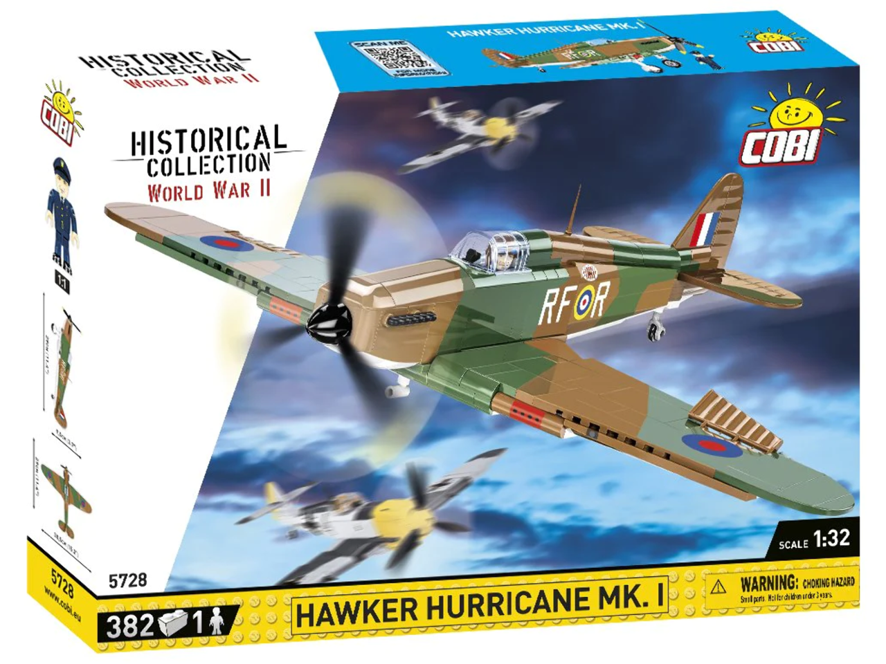 COBI Historical Collection World War II Hawker Hurricane MK. I Plane ...