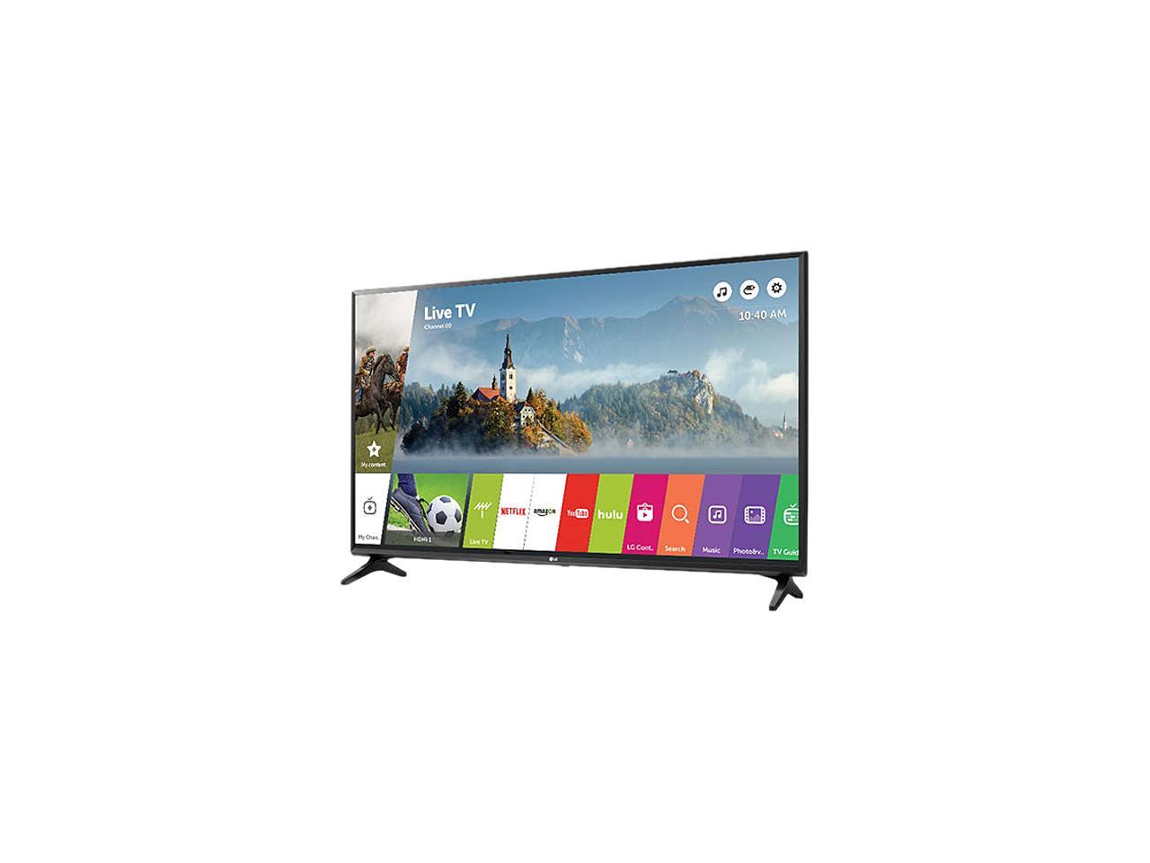 LG 49LJ5500 49-Inch Full HD 1080p Smart LED TV (2017) - Newegg.com