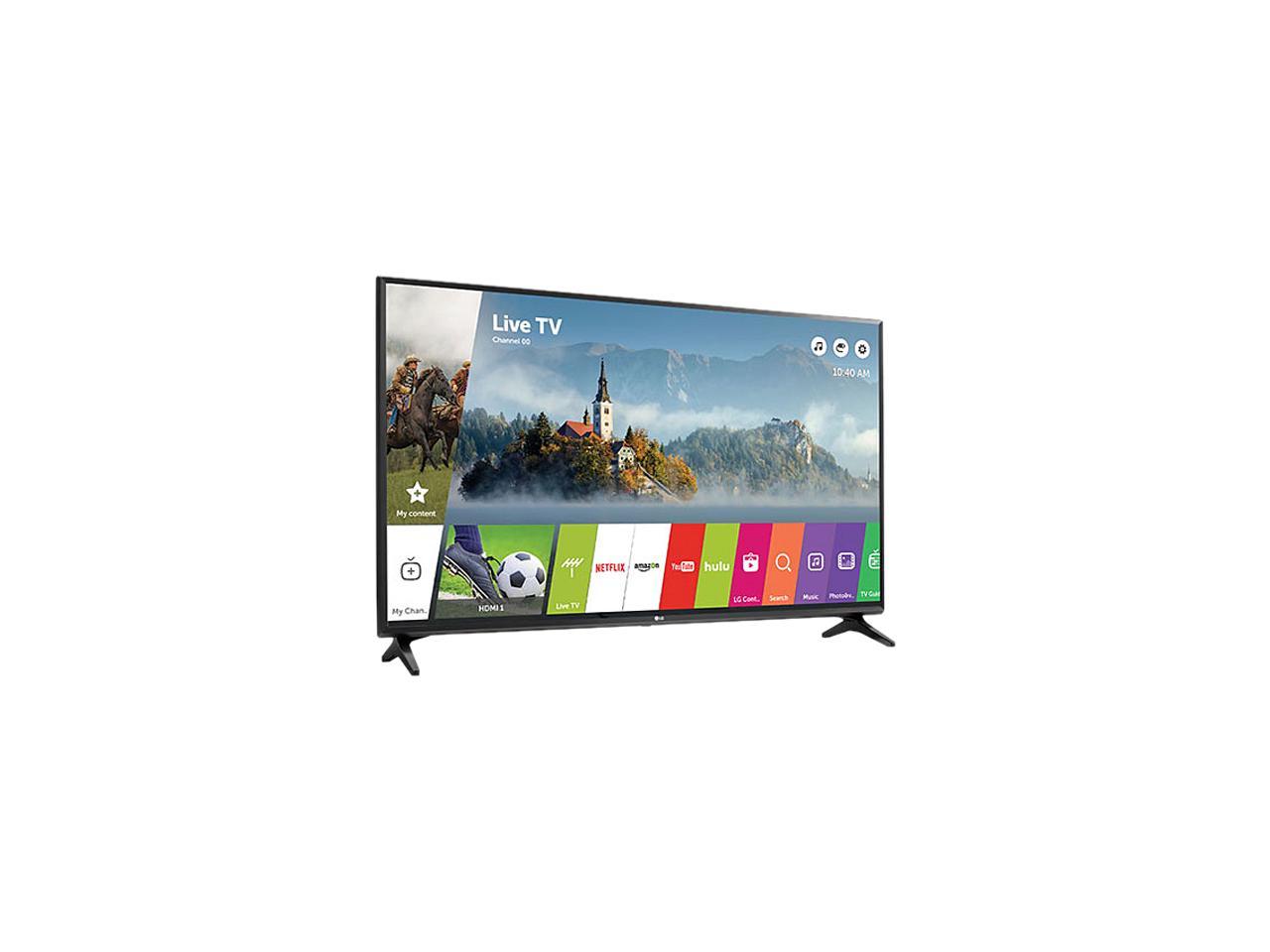 LG 49LJ5500 49-Inch Full HD 1080p Smart LED TV (2017) - Newegg.com