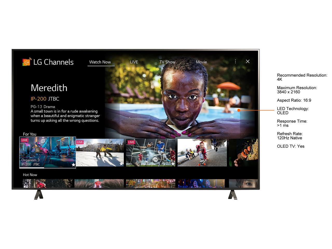 LG OLED77C1PUB 4K Smart OLED TV w/ AI THinQ (2021)