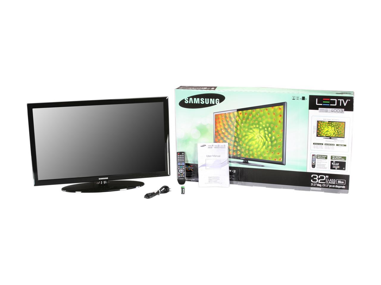Samsung D4003 series 32" 720p 60Hz LEDLCD HDTV UN32D4003BD