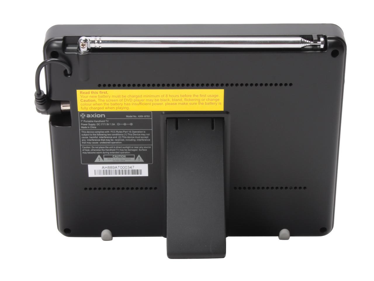 Axion 7" Widescreen Portable Handheld LCD TV