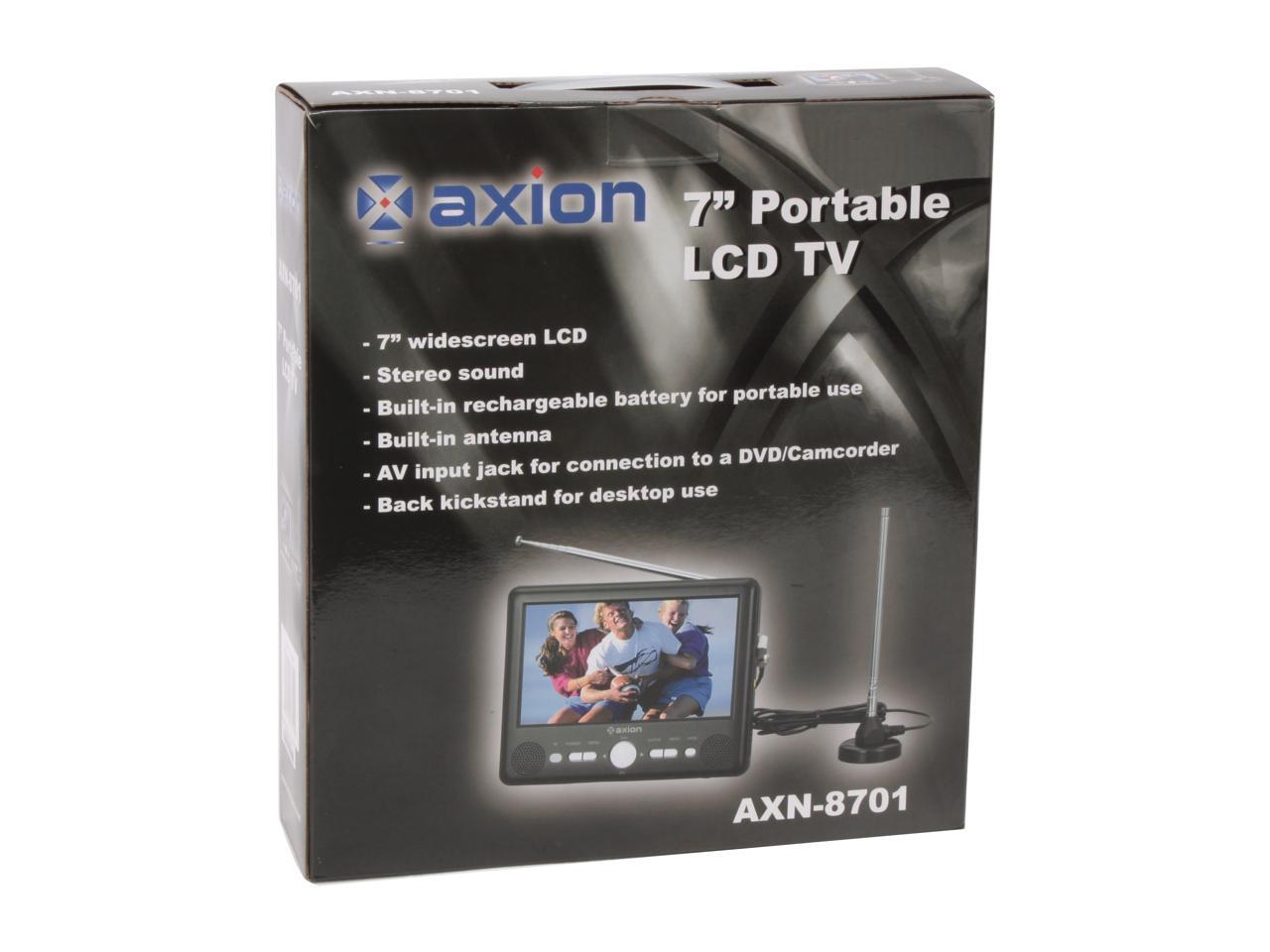 Axion 7" Widescreen Portable Handheld LCD TV