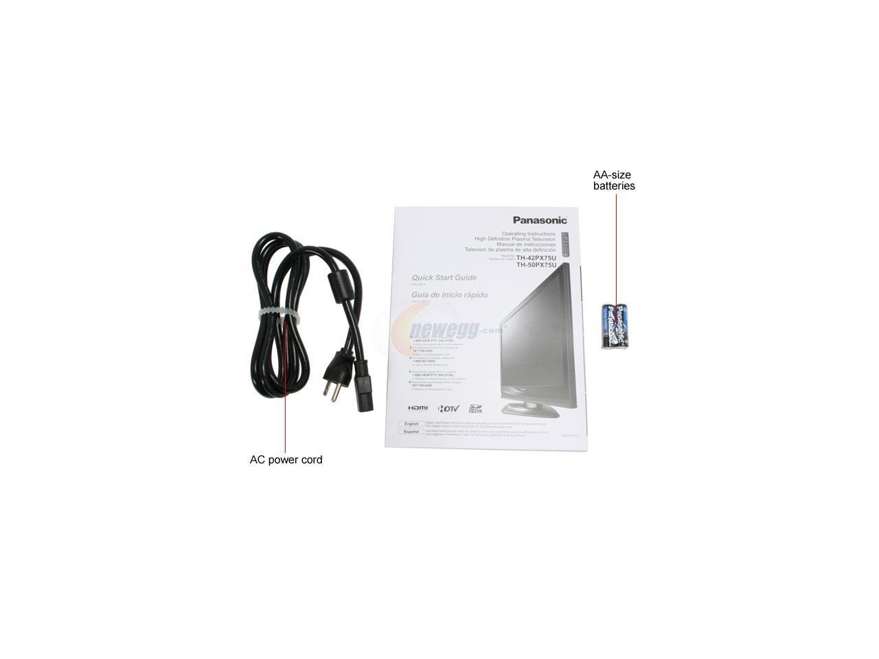 Panasonic VIERA 50" 720p Plasma TV with ATSC Tuner TH50PX75U
