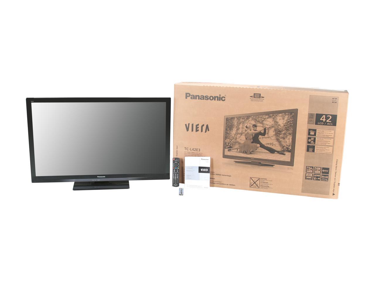 Panasonic Viera 42" 1080p LCD HDTV TCL42E3