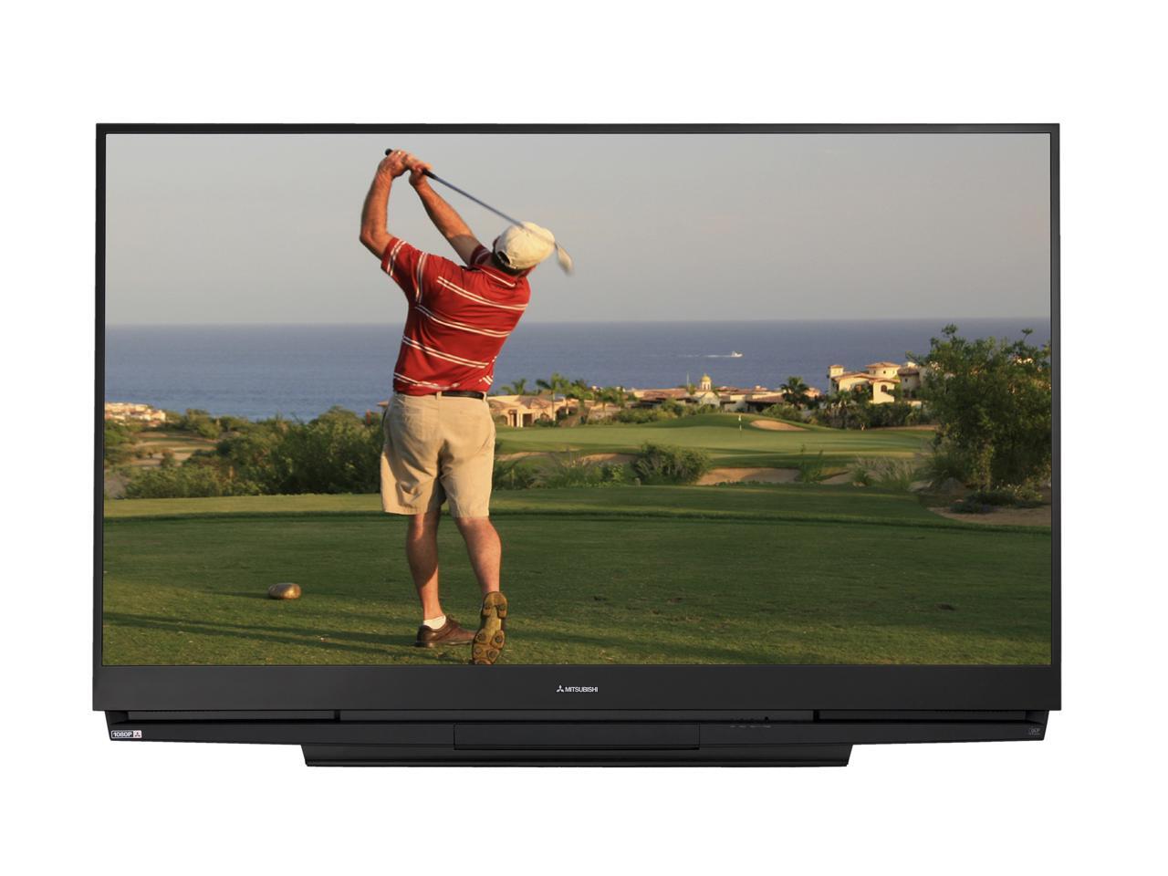 Mitsubishi 73" 1080p RearProjection DLP HDTV WD73733