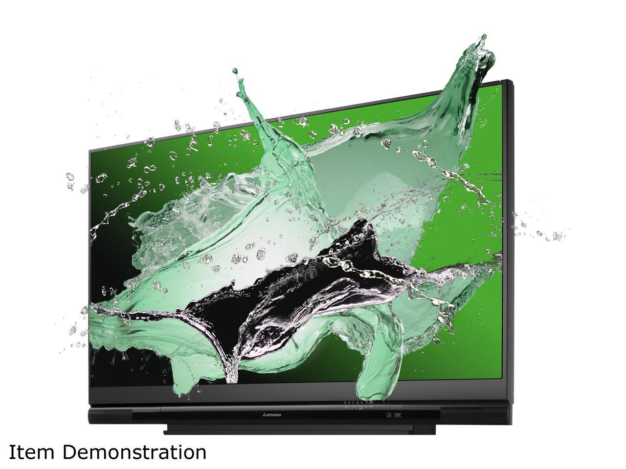 MITSUBISHI ELECTRIC WD82738 82" DLP 3D Ready 1080p 120Hz HDTV