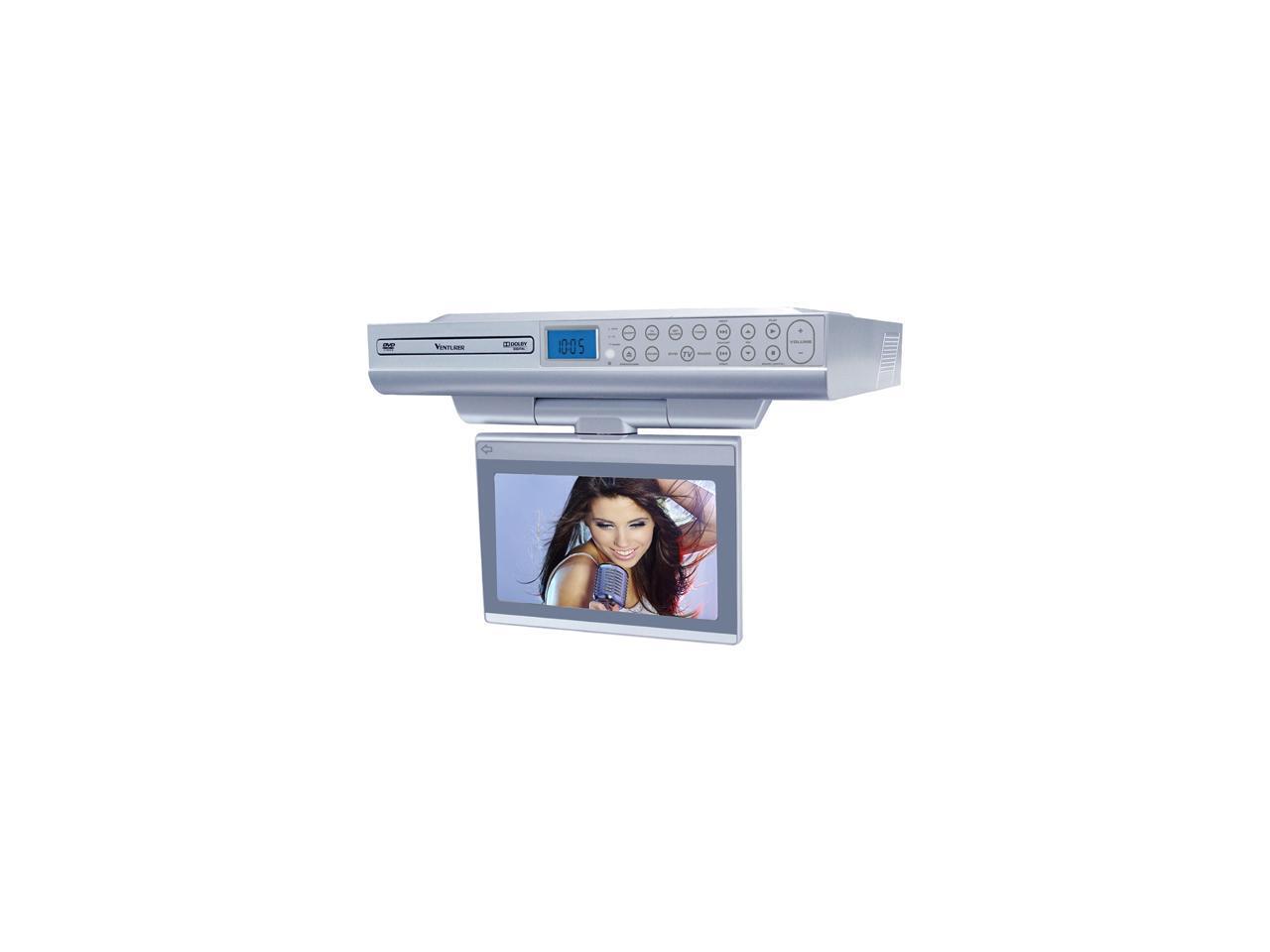 Venturer KLV39082 8" Silver Under LCD TV/DVD Player