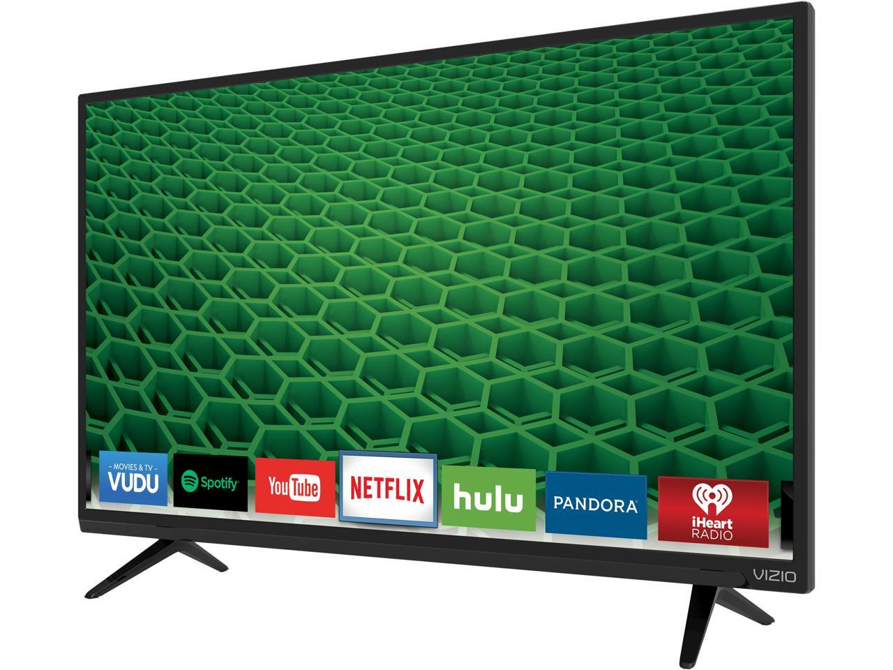 VIZIO D32D1 32Inch 1080p HD Smart LED TV Black