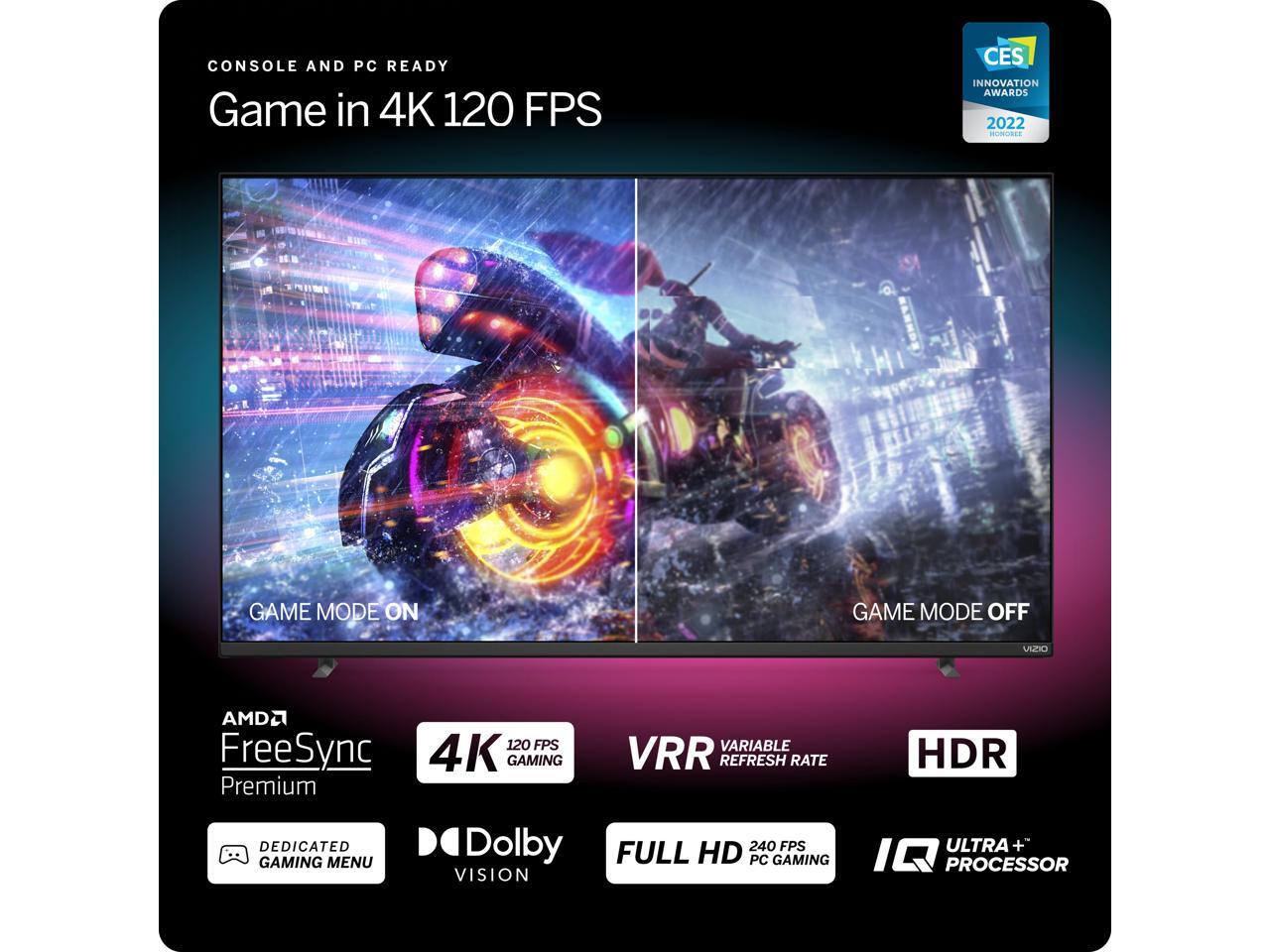 VIZIO 50inch MQXSeries 4K QLED HDR10+ Smart TV with AMD FreeSync