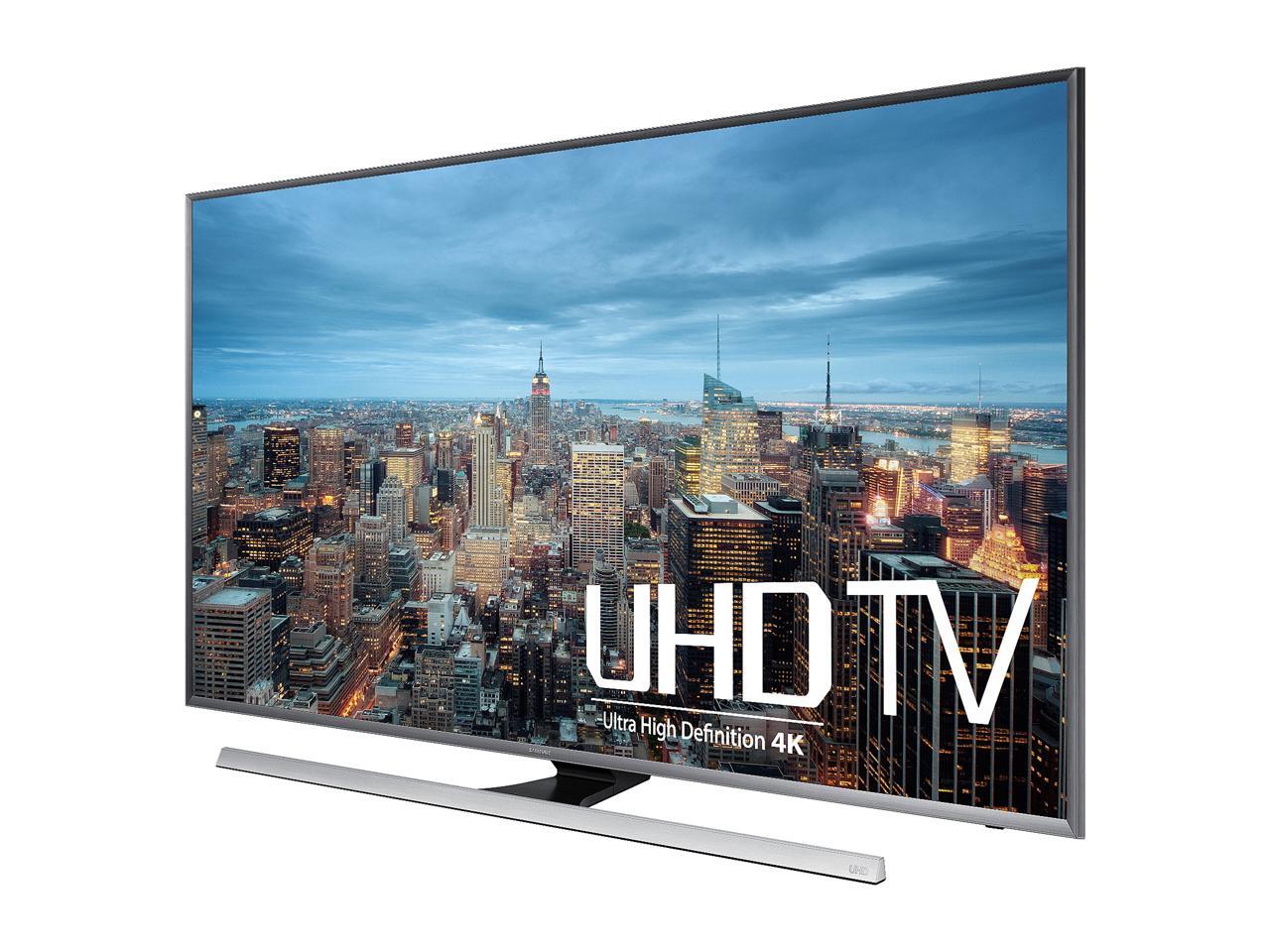 Open Box Samsung UN65JU7100 65" Class 4K Ultra HD 3D Smart LED TV
