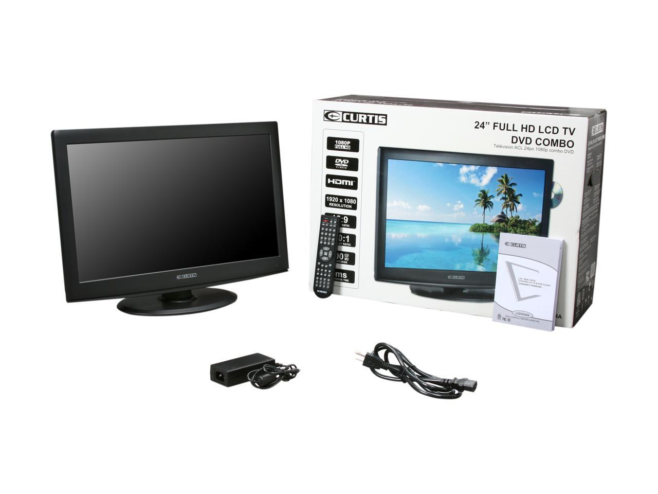Refurbished Curtis LCDVD244A 24" Combo TV