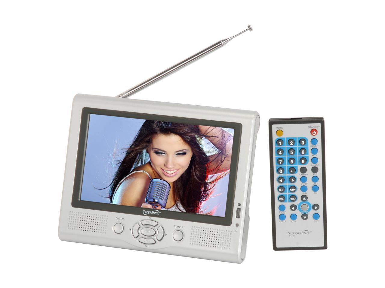 SuperSonic 7" Portable LCD TV