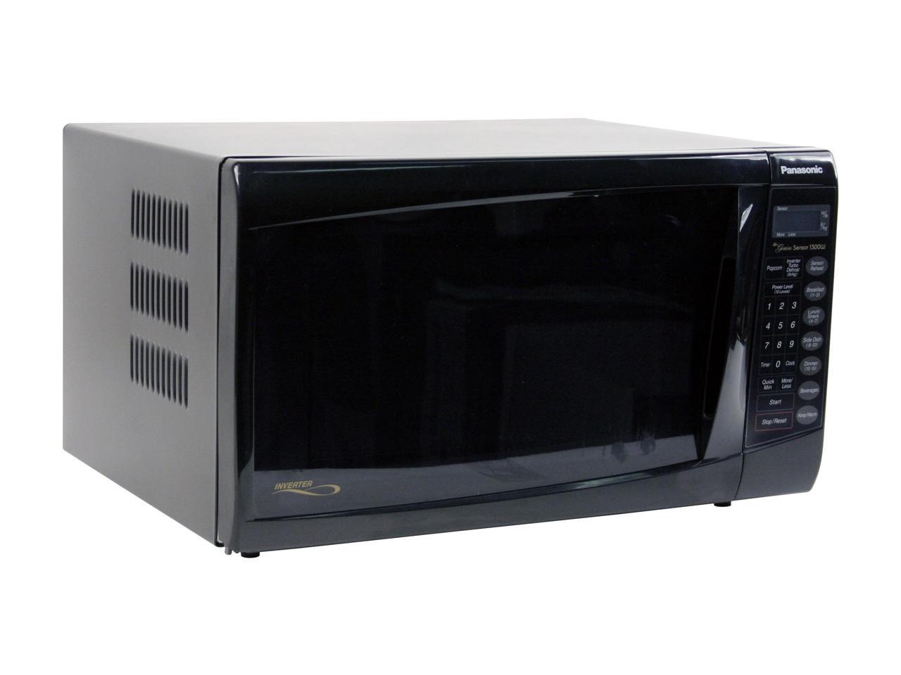 Panasonic NNH664BF Family Size 1.2 cu. ft. Microwave Oven with