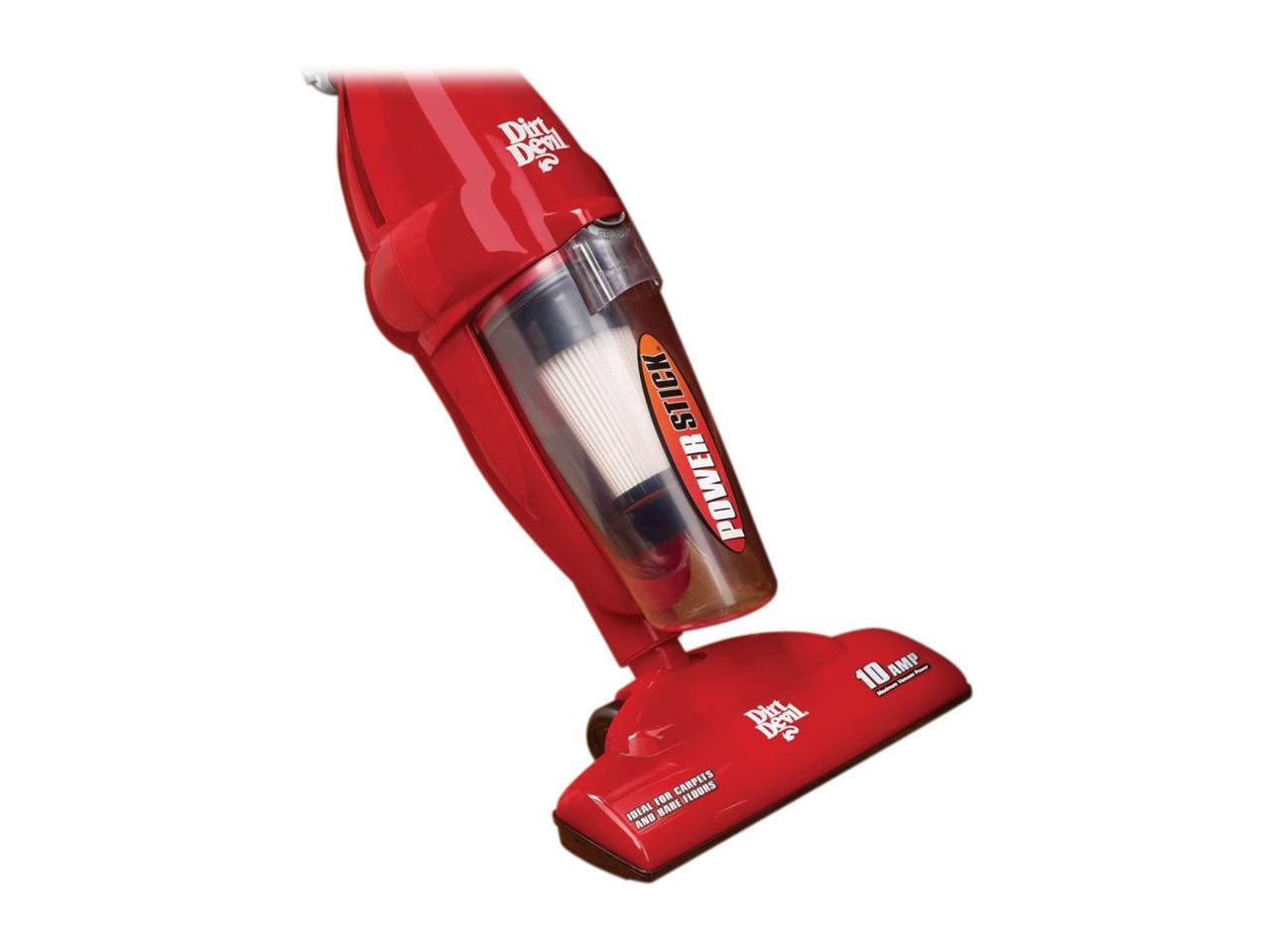 Dirt Devil M084100 Bagless Power Stick Red