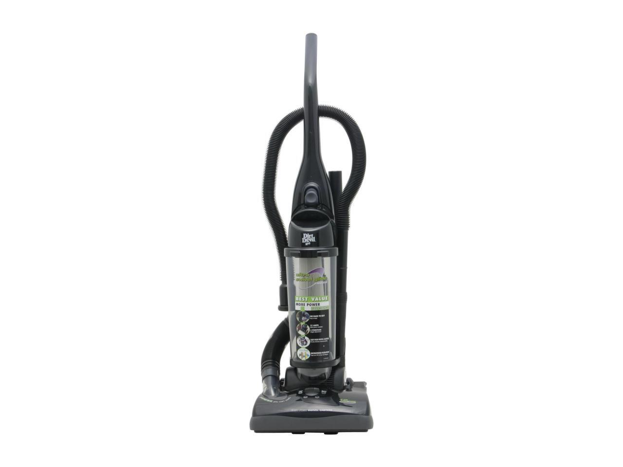 Open Box Dirt Devil M085805 Ultra Swivel Glide Bagless Vacuum Black