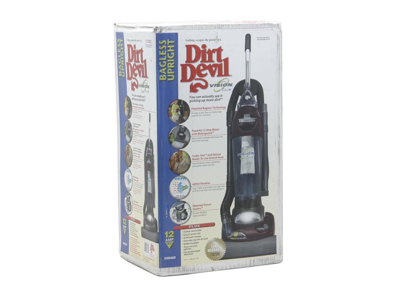 Dirt Devil M088400 Vision Turbo Bagless Upright Vacuum