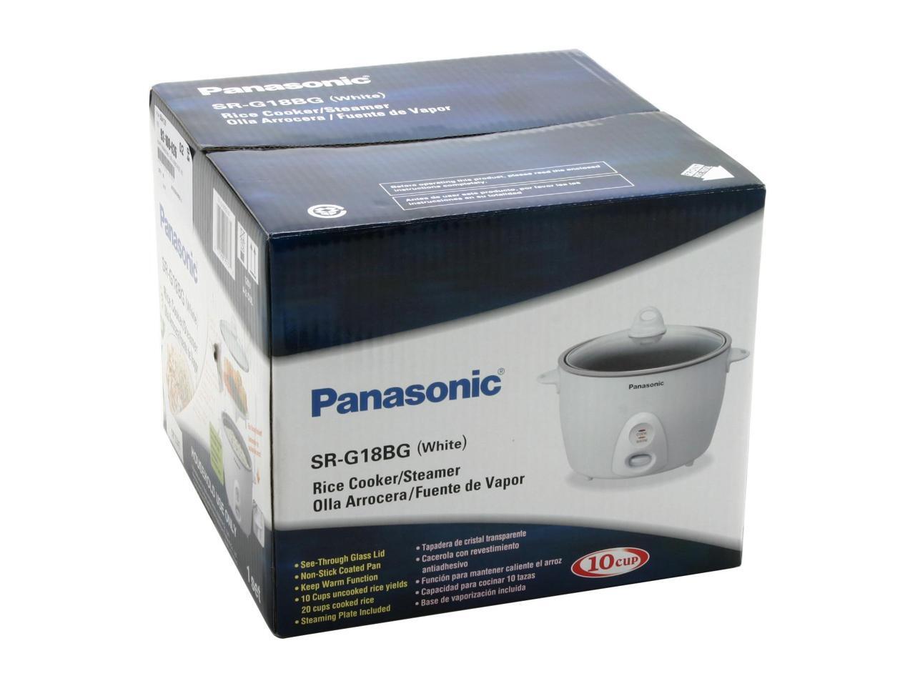 Panasonic SRG18BG White 10 cups Rice Cooker