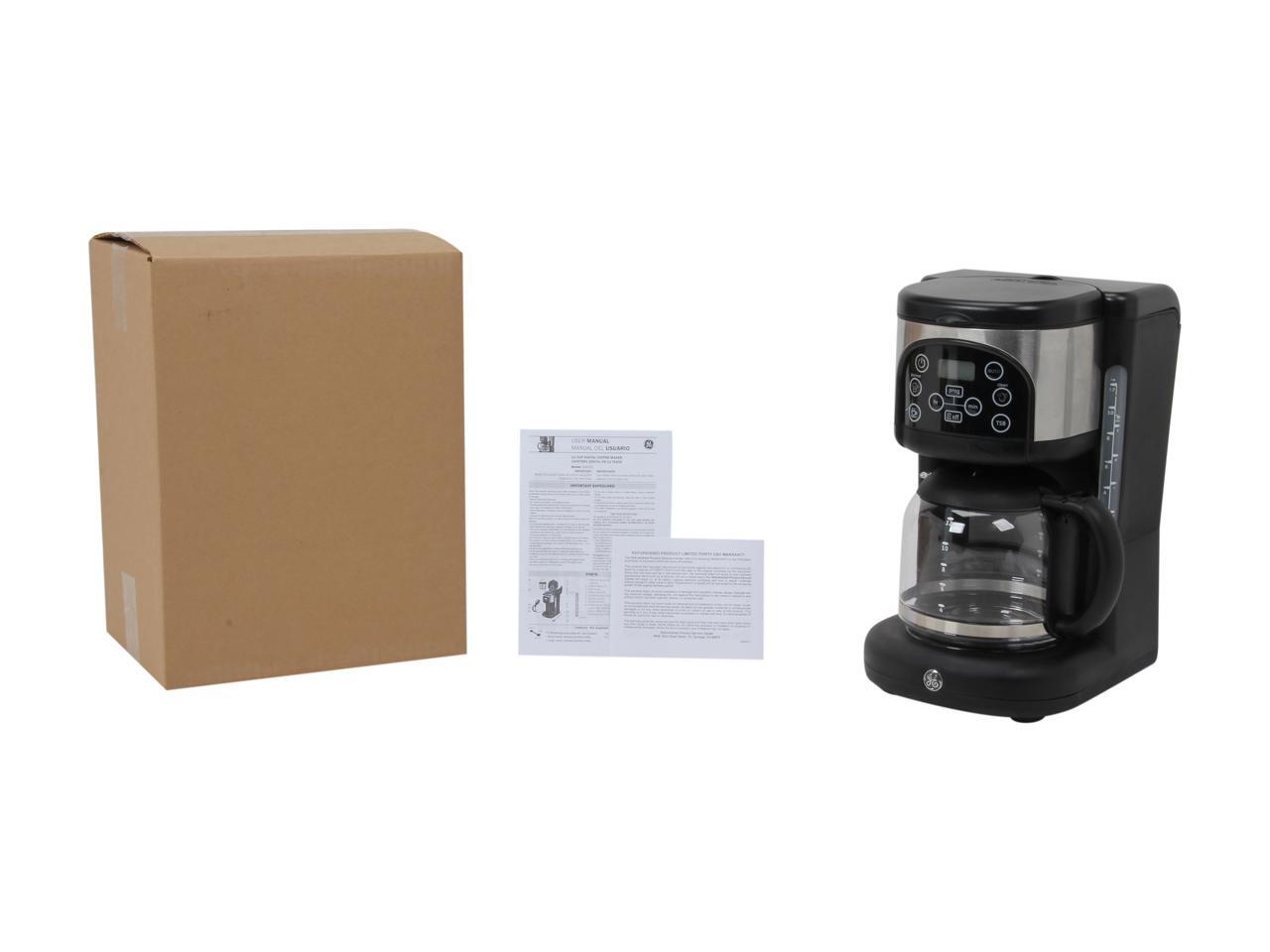 Refurbished GE 169209 Black Digital Coffee Maker