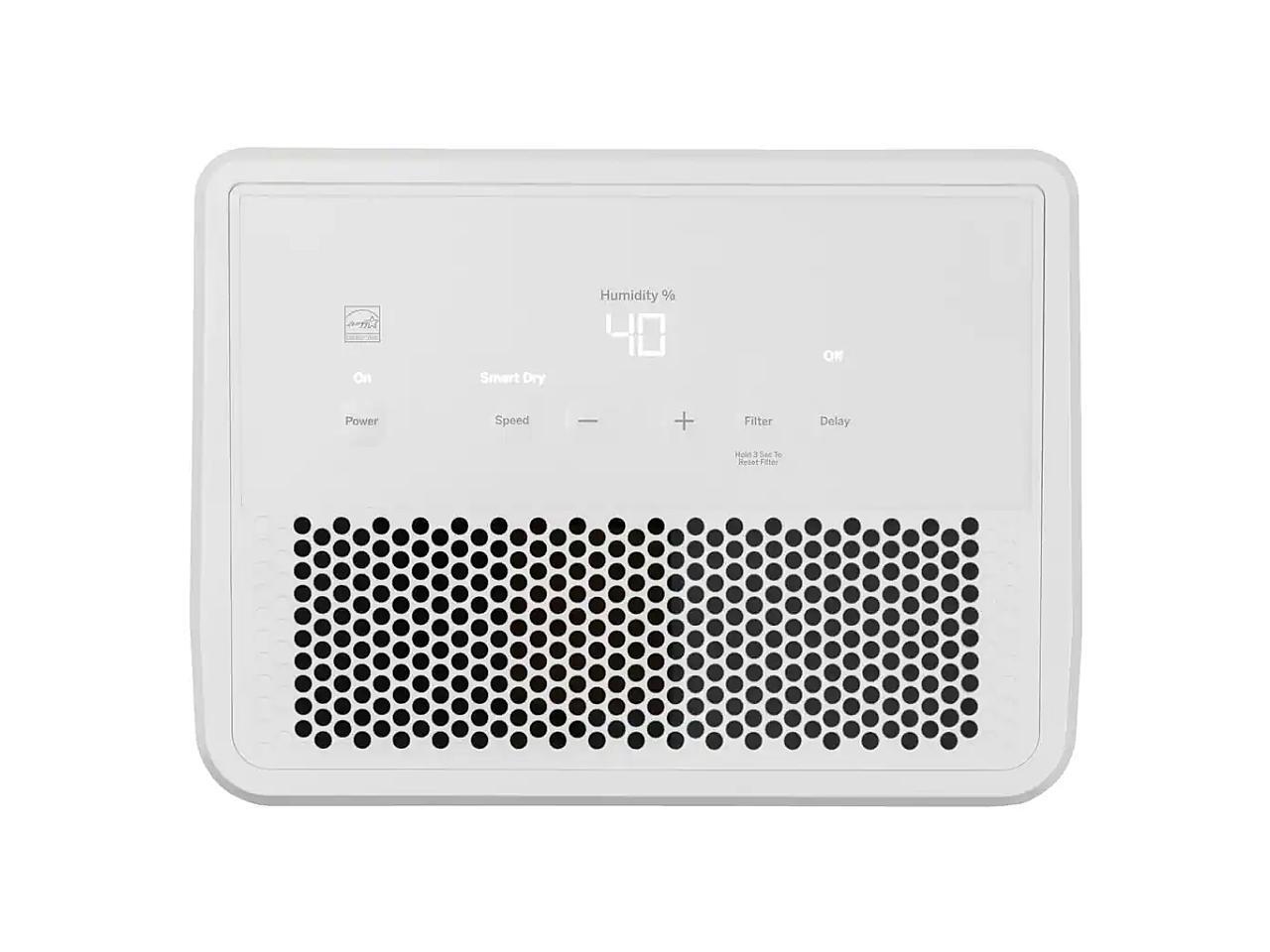 GE ADHL22LA 22 Pint ENERGY STAR Portable Dehumidifier with Smart Dry