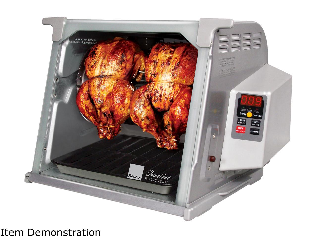 Ronco Silver up to a 15pound turkey, 10pound ham, steaks, ribs, and