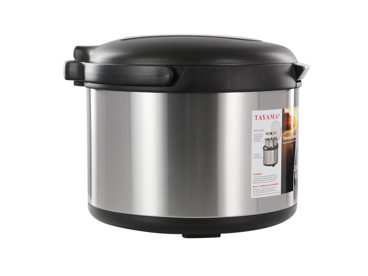 Tayama TXM-50CF Energy-Saving Thermal Cooker 5-Qt, Black - Newegg.com