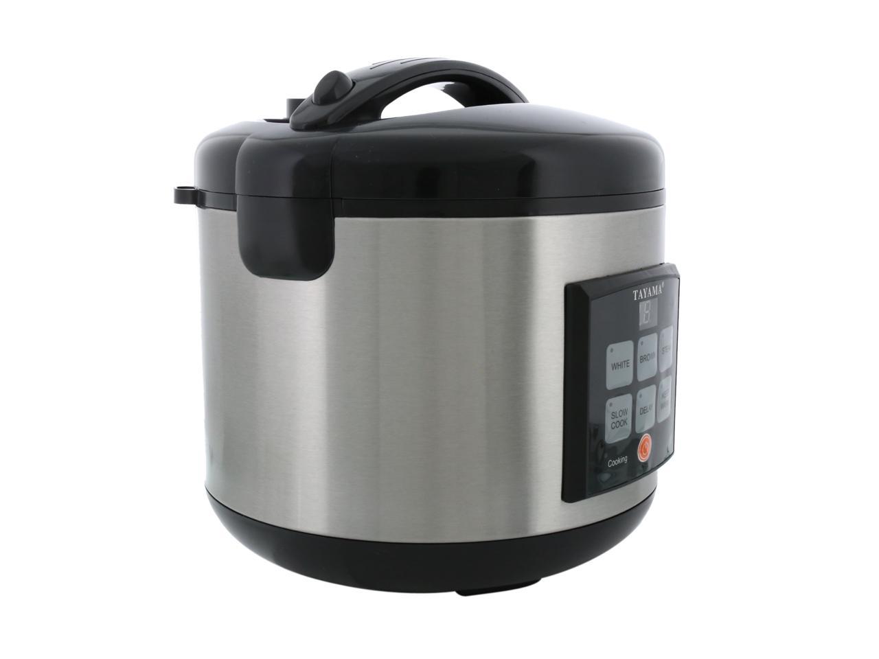 Tayama TRC-80 MICOM Digital Rice Cooker and Food Steamer, Black, 16 ...