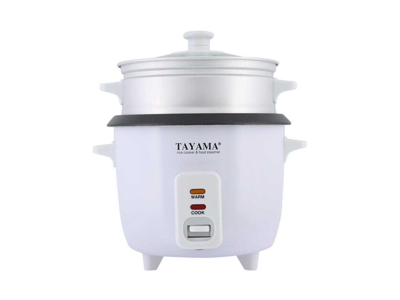 6 Cups Cooked Rice Cooker with Cup Cooked Non Stick Steamer Rice