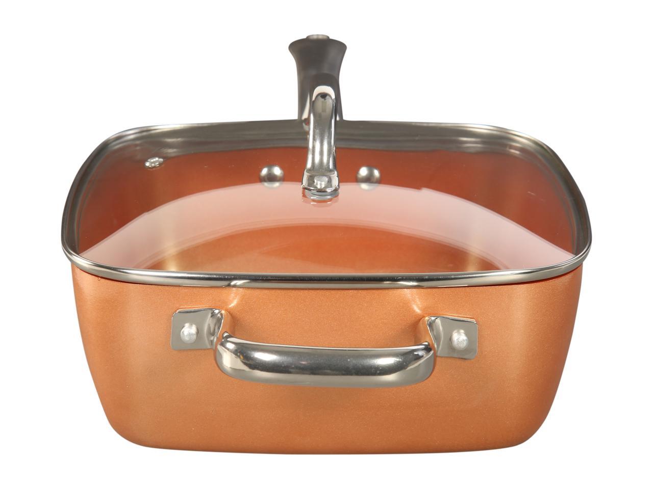 copper induction pan set