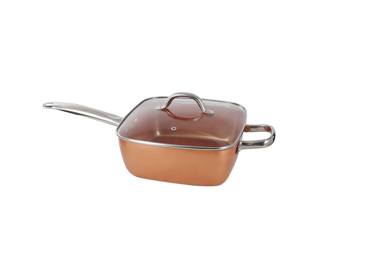 copper induction pan set