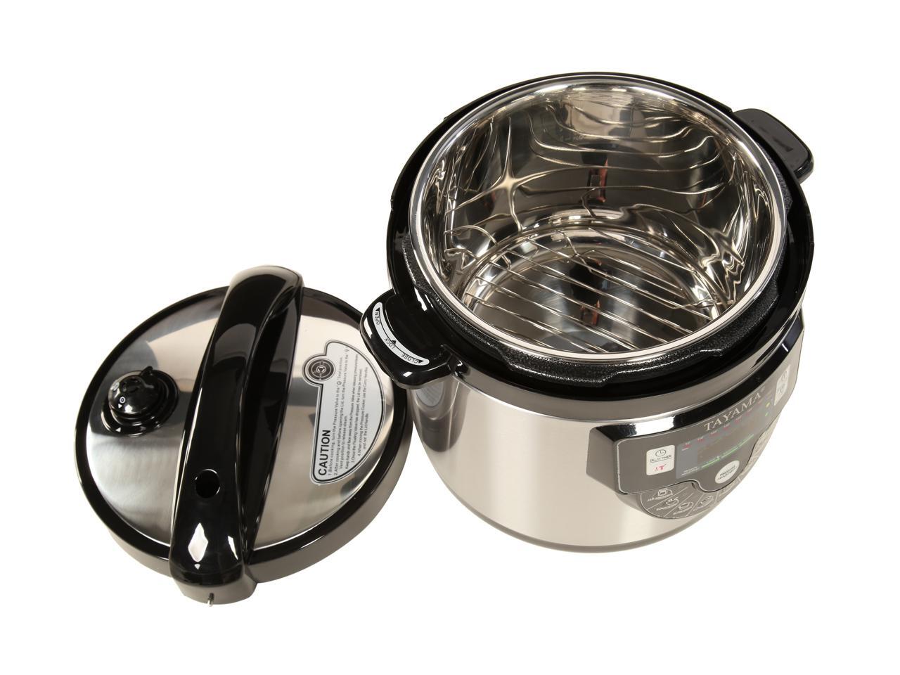 Tayama TMC60SS Electric Pressure Cooker with Stainless Steel Pot 6