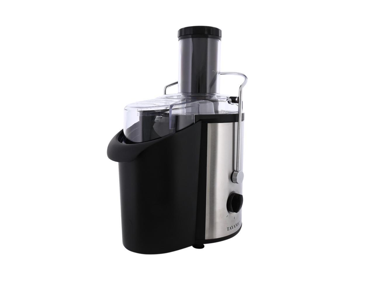 Tayama TJ8K129 Black Juicer Stainless Steel, Powerful 700 Watts, Large