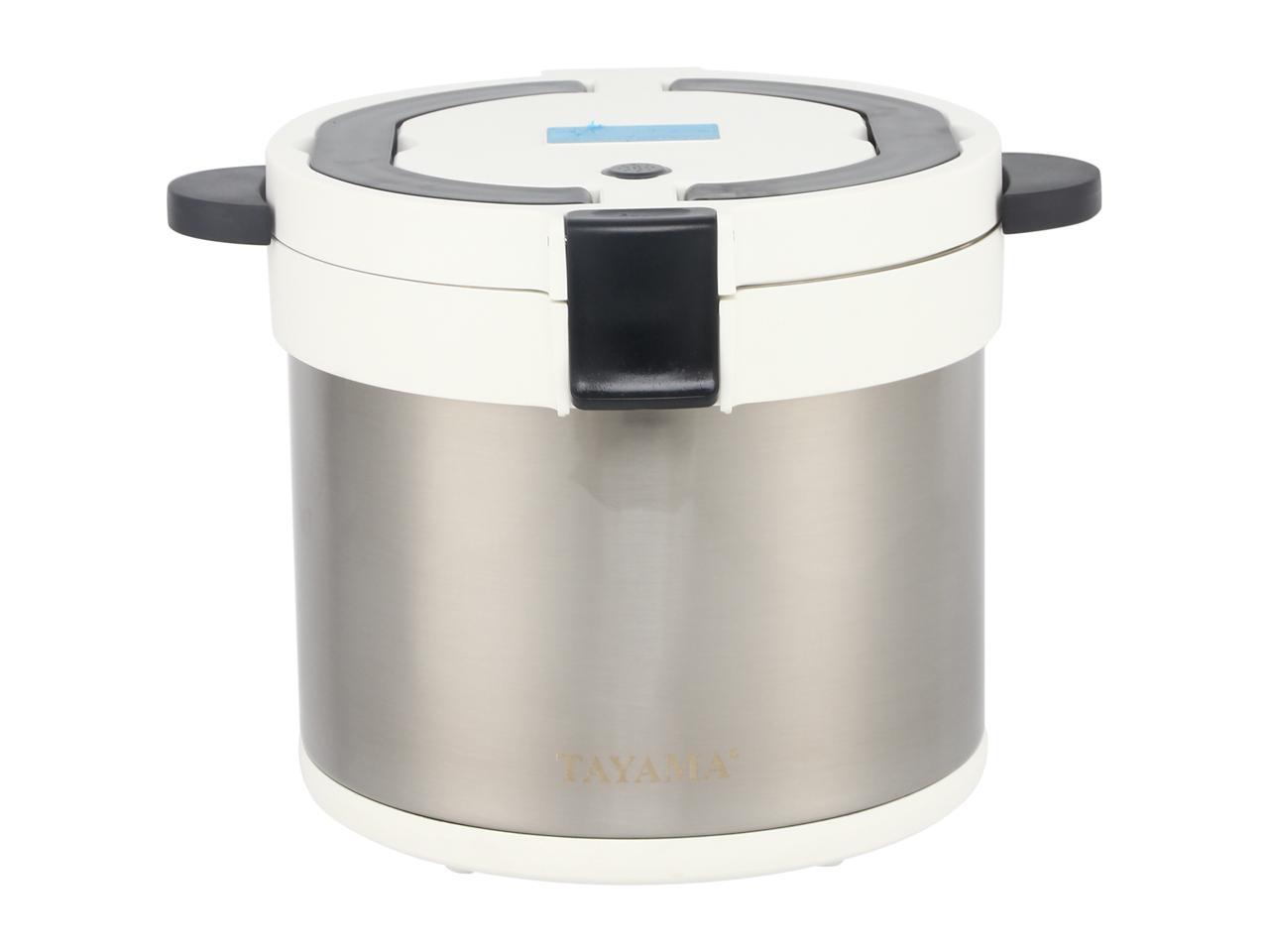Tayama TXM70XL EnergySaving Thermal Cooker 7Qt, Black